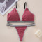 A whole set of sexy and minimalist lingerie style for a little girl's daily life