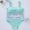 Fashionable sports English vest set with 33 waist and simple style, paired with English