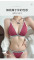 A whole set of sexy and minimalist lingerie style for a little girl's daily life