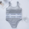 Fashionable sports English vest set with 33 waist and simple style, paired with English