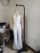 Women's high neck sleeveless jumpsuit