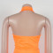 Women's two-piece set, deep V-neck sleeveless tight vest, pocket mesh pants, workwear style set