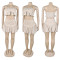 Women's off shoulder camisole top, high waisted short skirt set