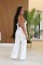 Women's high neck sleeveless jumpsuit