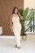 Women's high neck sleeveless jumpsuit