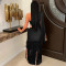 2025 New Asymmetric One Shoulder Tassel Long Dress