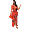 New style suspender hollow pleated lace slit dress