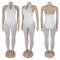Women's two-piece set, deep V-neck sleeveless tight vest, pocket mesh pants, workwear style set