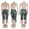 Cross border new personalized fashionable pocket casual camouflage workwear shorts