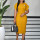 Yellow + brooch