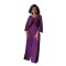 Women's Fashion Folding Set V-neck Bat Sleeve Shirt High Waist Two Piece Set