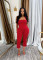 New Fashion Women's Open Back Strap Hanging Neck Strap Vest Set