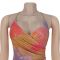 Fashionable women's sexy suspender sequin slim fit arm hugging dress