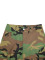 Fashionable casual camouflage printed multi pocket street fashion workwear straight leg pants