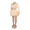 New Fashion Women's Bubble Sleeve Design Short Shirt High Waist Short Skirt Cover