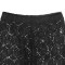 Sexy and spicy girl with exposed navel lace set, women's spring and summer tight cut hollow two-piece set