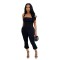 New Fashion Women's Open Back Strap Hanging Neck Strap Vest Set