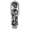 Cross border women's two-piece sleeveless vest, high waisted pants, floral print set