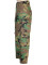 Fashionable casual camouflage printed multi pocket street fashion workwear straight leg pants