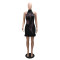 New sexy hip hugging dress sleeveless short skirt for women