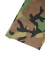 Fashionable casual camouflage printed multi pocket street fashion workwear straight leg pants