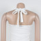 New Fashion Women's Open Back Strap Hanging Neck Strap Vest Set