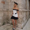 Women's Fashion One Shoulder Dress