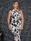 Cross border women's two-piece sleeveless vest, high waisted pants, floral print set