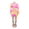 New Fashion Women's Bubble Sleeve Design Short Shirt High Waist Short Skirt Cover
