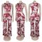 Cross border women's two-piece sleeveless vest, high waisted pants, floral print set