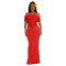 Fashionable women's clothing temperament sexy strapless bag arm see through dress