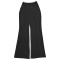 Fashion women's sexy strapless gold buckle bag arm pants two-piece set