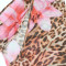 New oblique neck hollowed out see through mesh printed dress for women's wear