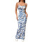 Sexy and fashionable summer sleeveless strapless camisole dress