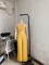 Set with drawstring and drawstring top, high waist, side zipper, loose pants, two-piece set