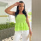 Solid color top, strapless, hugging, slim and sexy top, ruffled hem for women