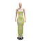 New Instagram style sexy slim fit and slimming printed chest wrapped dress, simple and spicy girl