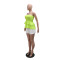 Solid color top, strapless, hugging, slim and sexy top, ruffled hem for women