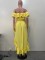 New women's one shoulder lotus leaf edge solid color tailcoat skirt in stock