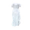 New women's one shoulder lotus leaf edge solid color tailcoat skirt in stock