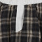 Fashion Millennium Girls' Grid Printed Zipper Short Coat Top Flower Bud Short Skirt Set