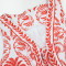Loose jumpsuit women's sleeveless lace up top zipper printed jumpsuit pants