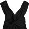 Fashionable women's sexy solid color deep v backless shoulder strap dress new