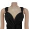 Fashionable women's sexy solid color deep v backless shoulder strap dress new