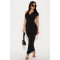 Cross border sleeveless lapel suit vest high waist slim fit zipper slit skirt two-piece set