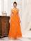 Strap Long Dress Lace Elegant Slimming Long Dress