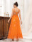 Strap Long Dress Lace Elegant Slimming Long Dress