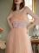 Solid color elegant strapless light luxury summer sequin banquet party evening dress