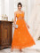 Strap Long Dress Lace Elegant Slimming Long Dress