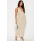Cross border sleeveless lapel suit vest high waist slim fit zipper slit skirt two-piece set